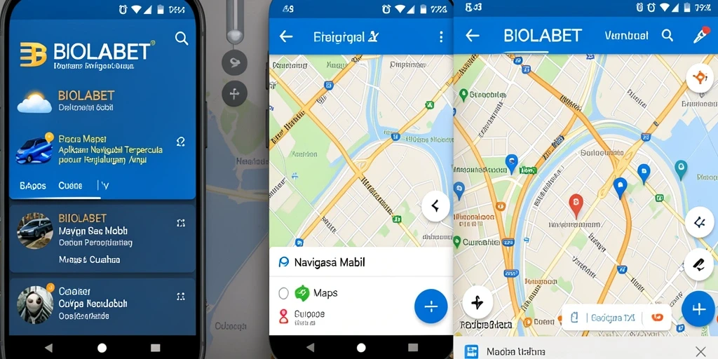 Tampilan antarmuka utama BIOLABET yang intuitif dan informatif.
