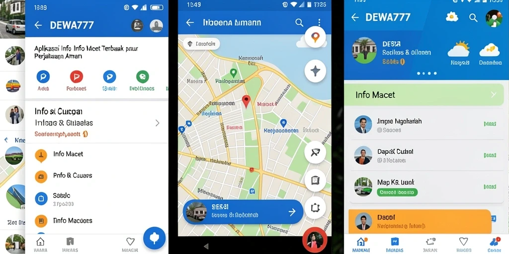 Antarmuka DEWA777 dengan informasi Info Macet yang jelas.