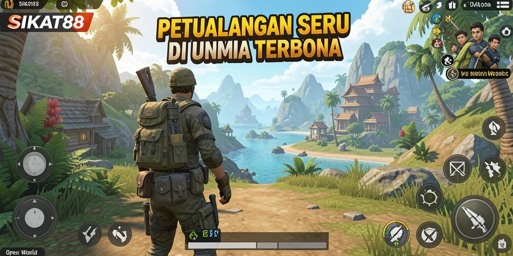 Tampilan antarmuka permainan SIKAT88 yang memukau dan interaktif.