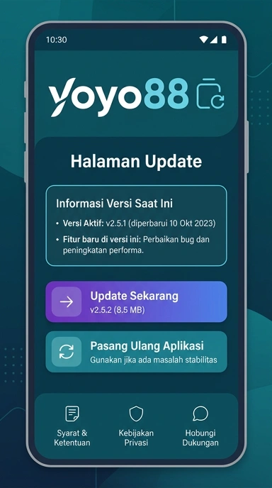 Riwayat Versi yoyo88 untuk Pengguna Android